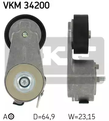 Ролик SKF VKM 34200